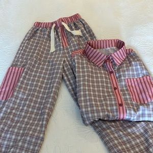 Vivian Han Pink Pajama Set